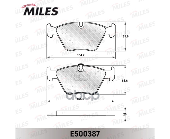 Купить КОЛОДКИ ТОРМОЗНЫЕ ПЕРЕДНИЕ (СМЕСЬ CERAMIC СЕРИЯ PRO) BMW E39 520I/523I/535I (TRW GDB1404) E500387