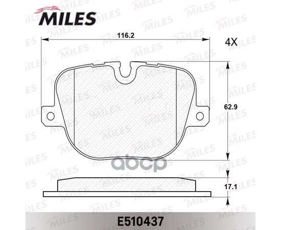 Купить КОЛОДКИ ТОРМОЗНЫЕ ЗАДНИЕ (СМЕСЬ CERAMIC СЕРИЯ PRO) LAND ROVER RANGE ROVER III/SPORT 5.0 09- (TRW GDB1824) E510437