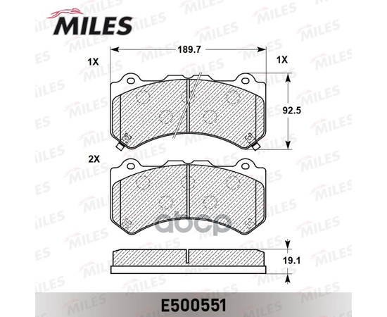 Купить КОЛОДКИ ТОРМОЗНЫЕ ПЕРЕДНИЕ (СМЕСЬ CERAMIC СЕРИЯ PRO) JEEP GRAND CHEROKEE 10- (TRW GDB4450) E500551