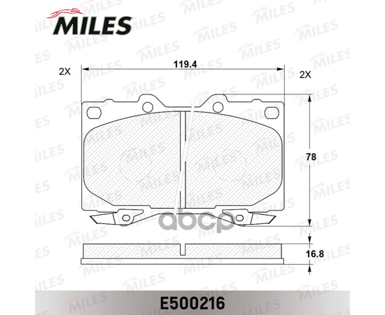 Купить КОЛОДКИ ТОРМОЗНЫЕ ПЕРЕДНИЕ (СМЕСЬ CERAMIC СЕРИЯ PRO) TOYOTA LAND CRUISER 4.2D 9098/4.2D/4.7 98 (TRW GDB3197) E500216