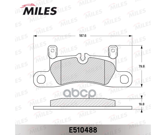 Купить КОЛОДКИ ТОРМОЗНЫЕ ЗАДНИЕ (СМЕСЬ CERAMIC СЕРИЯ PRO) PORSCHE CAYENNE 3.0-4.8 (1KP) 10- (TRW GDB1876) E510488