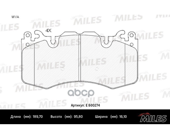 Купить КОЛОДКИ ТОРМОЗНЫЕ ПЕРЕДНИЕ (СМЕСЬ CERAMIC СЕРИЯ PRO), LAND ROVER DISCOVERY/RANGE ROVER/SPORT 3.0/5.0 09- (TRW GDB1834) E500274