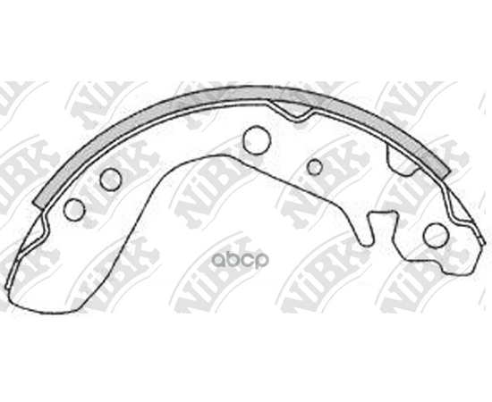 Купить КОЛОДКИ ТОРМОЗНЫЕ БАРАБАННЫЕ HONDA JAZZ 2002-2008 FN5534