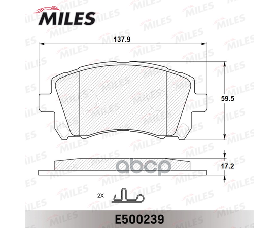 Купить КОЛОДКИ ТОРМОЗНЫЕ ПЕРЕДНИЕ (СМЕСЬ CERAMIC СЕРИЯ PRO) SUBARU FORESTER 9702/LEGACY 9603/OUTBACK 0003 (TRW GDB3217) E500239