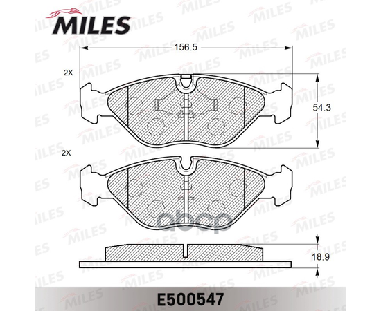 Купить КОЛОДКИ ТОРМОЗНЫЕ ПЕРЕДНИЕ (СМЕСЬ CERAMIC СЕРИЯ PRO) SAAB 900/9000 2.0-3.0 89-98 (TRW GDB969) E500547