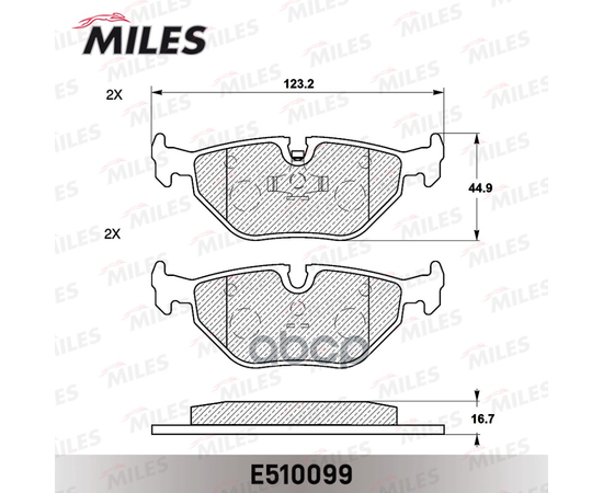 Купить КОЛОДКИ ТОРМОЗНЫЕ ЗАДНИЕ (СМЕСЬ CERAMIC СЕРИЯ PRO) BMW E32/E34/E36/Z3 03 (TRW GDB917) E510099