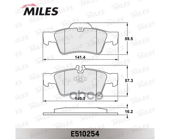 Купить КОЛОДКИ ТОРМОЗНЫЕ ЗАДНИЕ (СМЕСЬ CERAMIC СЕРИЯ PRO) MERCEDES-BENZ W211/W212/W220/W221/R230 (TRW GDB1546) E510254