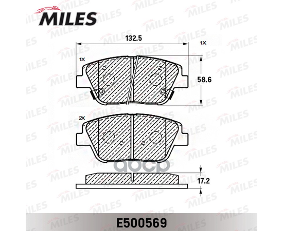 Купить КОЛОДКИ ТОРМОЗНЫЕ ПЕРЕДНИЕ (СМЕСЬ CERAMIC СЕРИЯ PRO) KIA OPTIMA 11- (TRW GDB3540) E500569