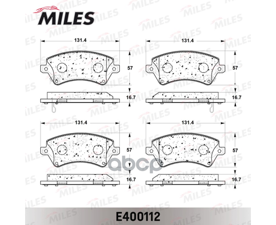 Купить КОЛОДКИ ТОРМОЗНЫЕ ПЕРЕДНИЕ (БЕЗ ДАТЧИКА + БОЛТЫ) (СМЕСЬ LOW-METALLIC) TOYOTA COROLLA (E12) 1.4/1.6/1.8/2.0 0002/02 (TRW GDB3288) E400112