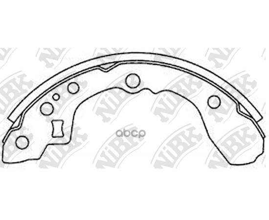 Купить КОЛОДКИ ТОРМОЗНЫЕ БАРАБАННЫЕ HYUNDAI IX35, KIA CERATO, SEPHIA, SHUMA I-II  FN11161