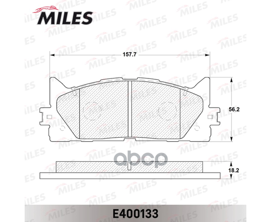 Купить КОЛОДКИ ТОРМОЗНЫЕ ПЕРЕДНИЕ (БЕЗ ДАТЧИКА) (СМЕСЬ LOW-METALLIC) TOYOTA CAMRY V40 06-/V50 11-/LEXUS ES 240/350 06- (TRW GDB3429) E400133