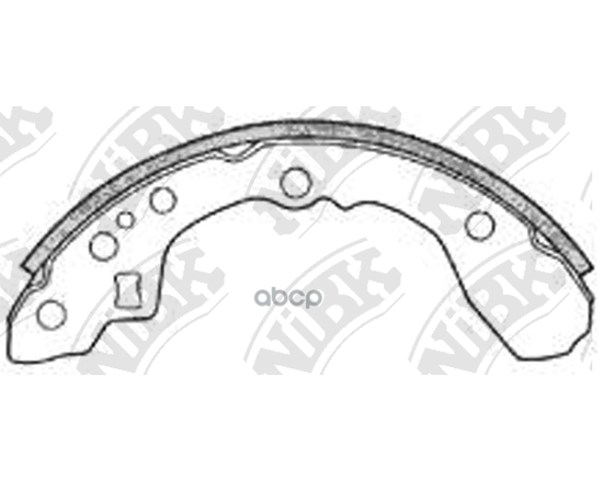 Купить КОЛОДКИ ТОРМОЗНЫЕ БАРАБАННЫЕ KIA RIO (DC_)  FN3347