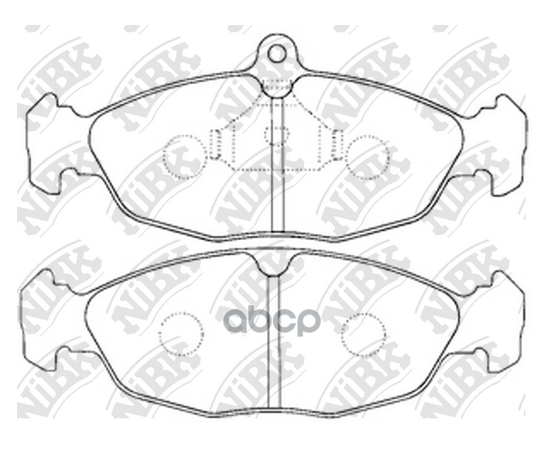 Купить КОЛОДКИ ТОРМОЗНЫЕ ПЕРЕДНИЕ OPEL ASTRA F/DAEWOO NEXIA/CHEVROLET LANOS 1.4/1.5 97 PN0021