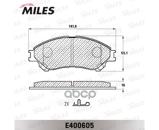 Купить КОЛОДКИ ТОРМОЗНЫЕ ПЕРЕДНИЕ (СМЕСЬ LOW-METALLIC) SUZUKI SX4 13-/VITARA 15- (TRW GDB3633) E400605