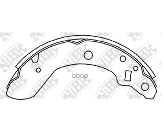 Купить КОЛОДКИ ТОРМОЗНЫЕ БАРАБАННЫЕ FN9967