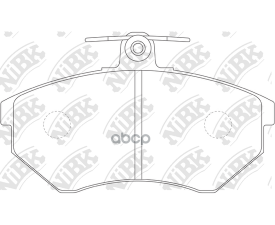 Купить КОЛОДКИ ТОРМОЗНЫЕ ПЕРЕДНИЕ VW GOLF3 2.0/1.9D/PASSAT 2.0 92-97 PN0018