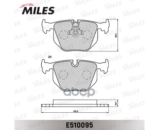 Купить КОЛОДКИ ТОРМОЗНЫЕ ЗАДНИЕ (СМЕСЬ CERAMIC СЕРИЯ PRO) BMW X3 E83/X5 E53/3 E46 2.5/3.0/RANGE ROVER III 02- (TRW GDB1530) E510095