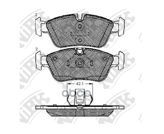 Купить КОЛОДКИ ТОРМОЗНЫЕ ДИСКОВЫЕ BMW E36/E46/Z3 E36/Z4 E85 98)  PN0010