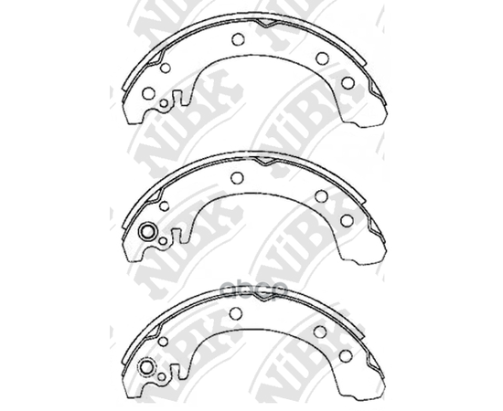 Купить КОЛОДКИ ТОРМОЗНЫЕ БАРАБАННЫЕ FN0627