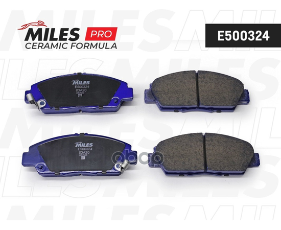 Купить КОЛОДКИ ТОРМОЗНЫЕ ПЕРЕДНИЕ (СМЕСЬ CERAMIC СЕРИЯ PRO) HONDA ACCORD/PRELUDE 93-98 (TRW GDB1061) E500324