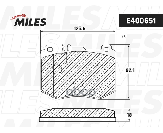 Купить КОЛОДКИ ТОРМОЗНЫЕ ПЕРЕДНИЕ (СМЕСЬ LOW-METALLIC) MERCEDES W205 14- (TRW GDB2081) E400651