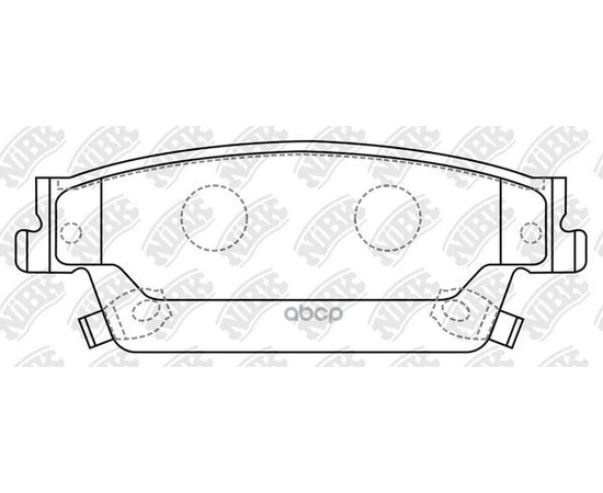 Купить КОЛОДКИ ТОРМОЗНЫЕ ДИСКОВЫЕ CADILLAC SRX 04-08  PN0625