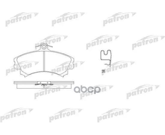 Купить КОЛОДКИ ТОРМОЗНЫЕ ДИСКОВЫЕ ПЕРЕДН PBP1093