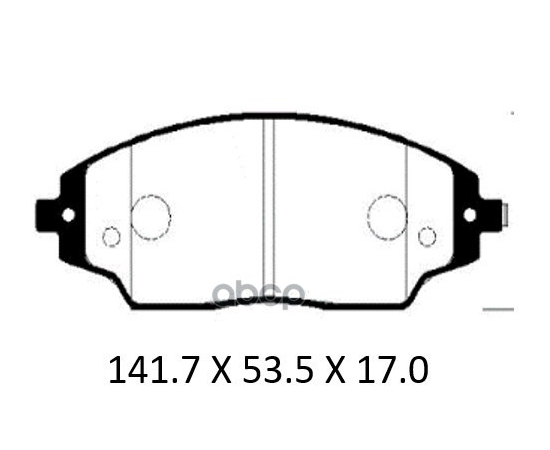 Купить КОЛОДКИ ТОРМОЗНЫЕ ДИСКОВЫЕ ПЕРЕДН CHEVROLET  COBALT, AVEO, KALOS 11- +ABS (ПРОИЗВЕДЕНО В КОРЕЕ) PBP123KOR