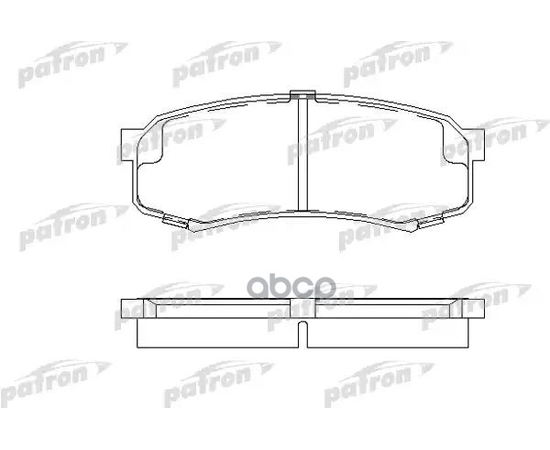 Купить ДИСКОВЫЕ ТОРМОЗНЫЕ КОЛОДКИ PBP1021 (GDB1182)