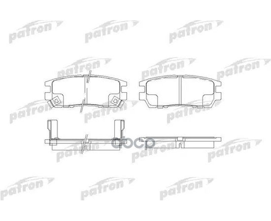 Купить ДИСКОВЫЕ ТОРМОЗНЫЕ КОЛОДКИ PBP804 (GDB1127)