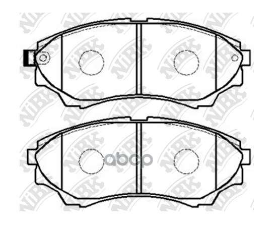 Купить КОЛОДКИ ТОРМОЗНЫЕ ДИСКОВЫЕ FORD RANGER 99-/MAZDA B-SERIE 99- /BT-50 06-  PN5800