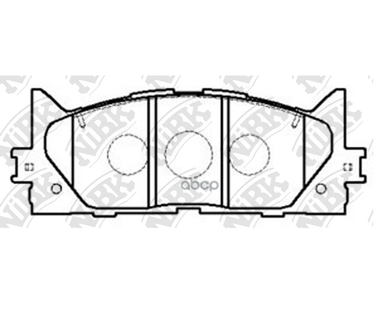 Купить КОЛОДКИ ТОРМОЗНЫЕ TOYOTA CAMRY V40 06-/V50 11-/LEXUS ES 240/350 06- ПЕРЕДНИЕ PN1521