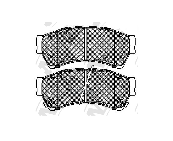 Купить КОЛОДКИ ТОРМОЗНЫЕ ДИСКОВЫЕ ПЕРЕД MAZDA 6 07 PN5806