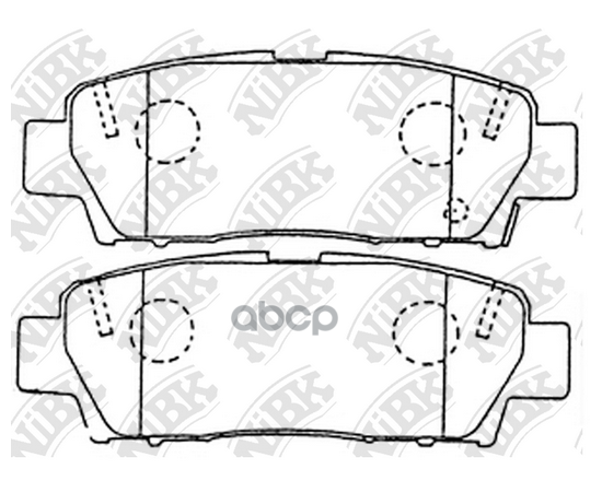 Купить КОЛОДКИ ТОРМОЗНЫЕ ДИСКОВЫЕ TOYOTA AVALON 1995-2005 PN1323