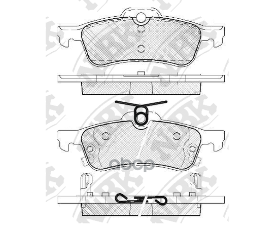 Купить КОЛОДКИ ТОРМОЗНЫЕ ДИСКОВЫЕ TOYOTA YARIS 2005 PN1840