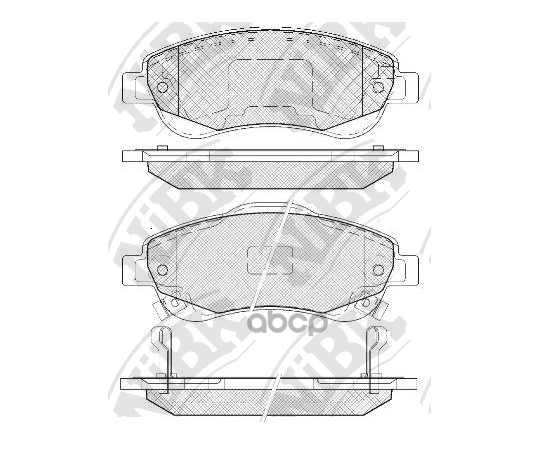 Купить КОЛОДКИ ТОРМОЗНЫЕ ДИСКОВЫЕ HONDA CR-V 2007 PN8808