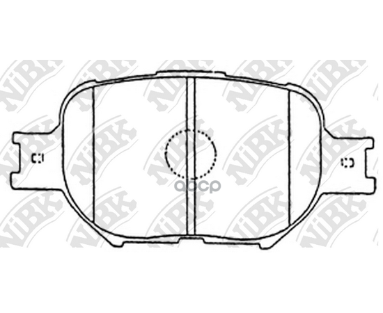 Купить КОЛОДКИ ТОРМОЗНЫЕ TOYOTA CELICA/COROLLA 1.8-2.0D 99- ПЕРЕДНИЕ PN1430