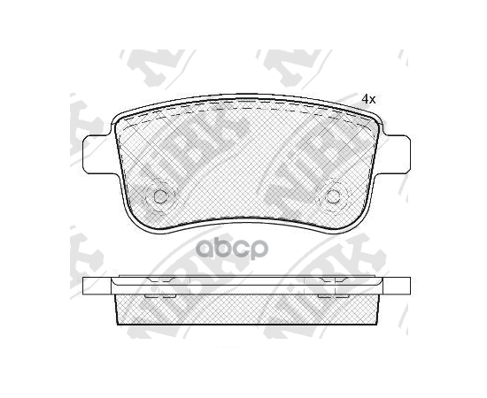 Купить КОЛОДКИ ТОРМОЗНЫЕ ДИСКОВЫЕ RENAULT MEGANE III 08-/SCENIC III 09-  PN0381