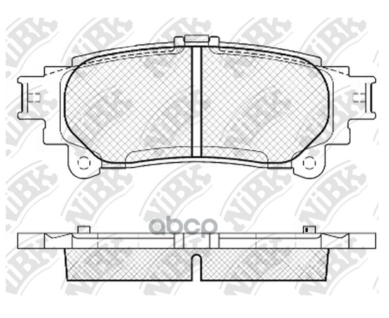 Купить КОЛОДКИ ТОРМОЗНЫЕ ДИСКОВЫЕ LEXUS RX 2008-2015 PN1846