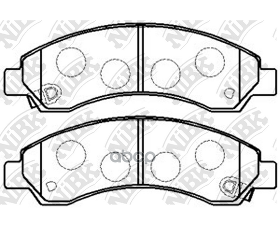 Купить КОЛОДКИ ТОРМОЗНЫЕ ДИСКОВЫЕ GREAT WALL HOVER 06- PN0502