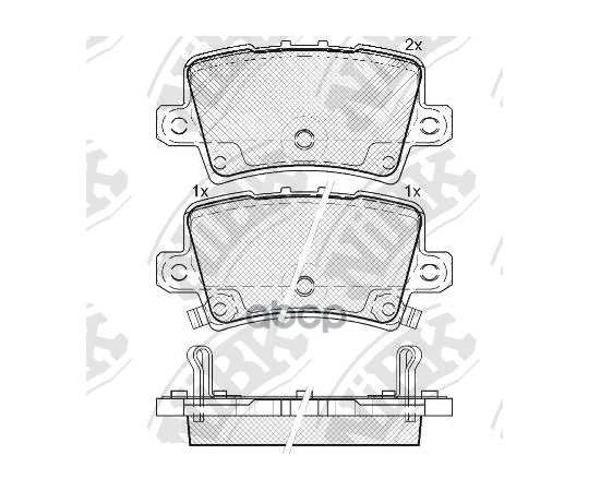 Купить КОЛОДКИ ТОРМОЗНЫЕ ДИСКОВЫЕ HONDA CIVIC 2005 PN8867