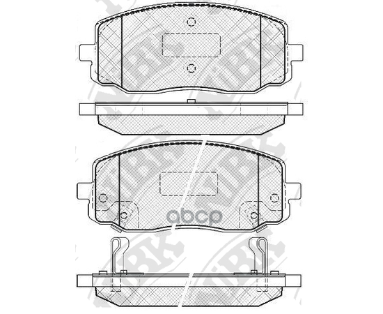 Купить КОЛОДКИ ТОРМОЗНЫЕ HYUNDAI I10 08-/KIA PICANTO 04- ПЕРЕДНИЕ PN0438