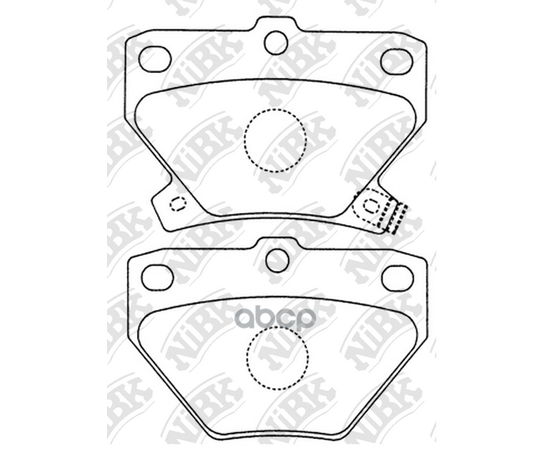 Купить КОЛОДКИ ТОРМОЗНЫЕ ДИСКОВЫЕ TOYOTA COROLLA 2002-2007 PN1454