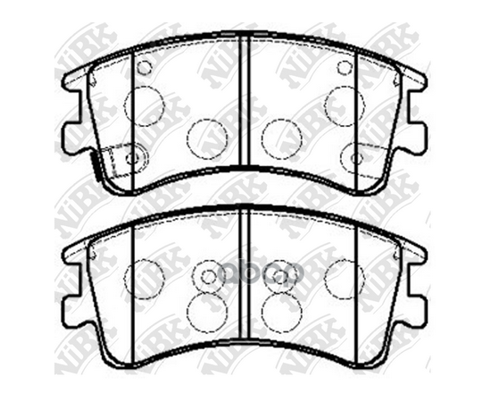 Купить КОЛОДКИ ТОРМОЗНЫЕ ПЕРЕДНИЕ MAZDA 6 GG/GY PN5526