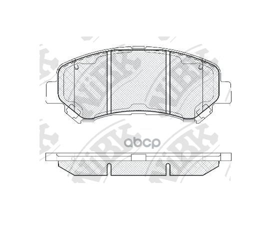 Купить КОЛОДКИ ТОРМОЗНЫЕ NISSAN QASHQAI 1.6/2.0 07-/X-TRAIL 07- ПЕРЕДНИЕ PN2801