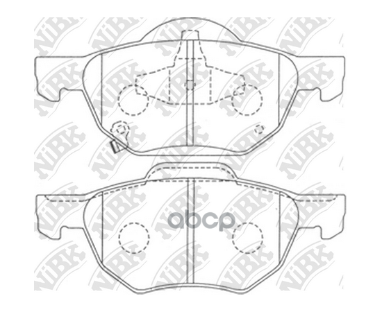 Купить КОЛОДКИ ТОРМОЗНЫЕ HONDA ACCORD 2.0/2.2/2.4 03 ПЕРЕДНИЕ PN8125