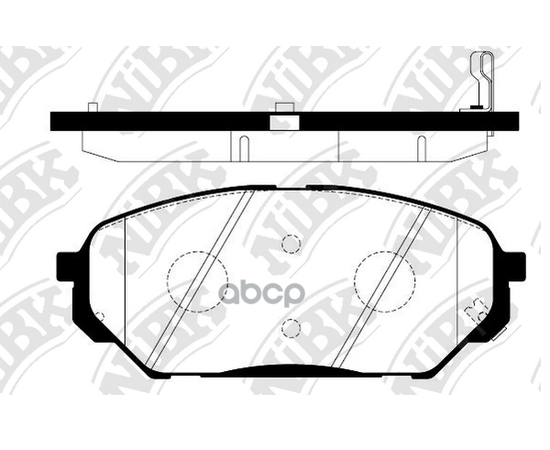 Купить КОЛОДКИ ТОРМОЗНЫЕ ДИСКОВЫЕ HYUNDAI IX55 3.0 CRDI 08-  PN0456