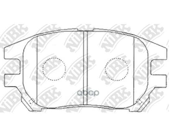 Купить КОЛОДКИ ТОРМОЗНЫЕ ДИСКОВЫЕ LEXUS RX 2000-2003 PN1481