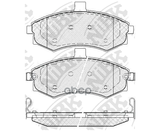 Купить КОЛОДКИ ТОРМОЗНЫЕ ДИСКОВЫЕ HYUNDAI ELANTRA 1.6-2.0 (XD) 03- PN0788