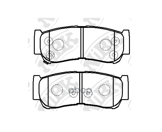 Купить КОЛОДКИ ТОРМОЗНЫЕ ДИСКОВЫЕ HYUNDAI H-1 01-/SANTA FE (CM)/(SM) 05- PN0447